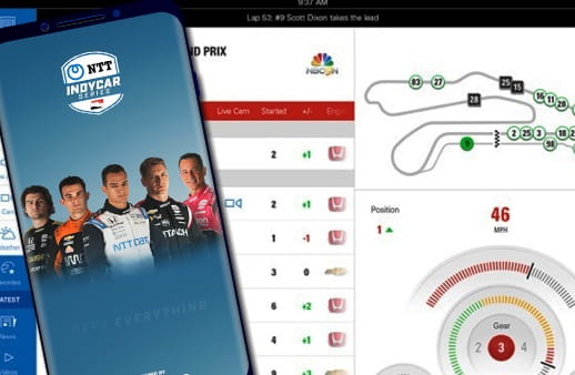 screen capture of mobile app