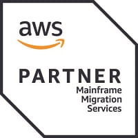 AWS mainframe Migration Services partner badge